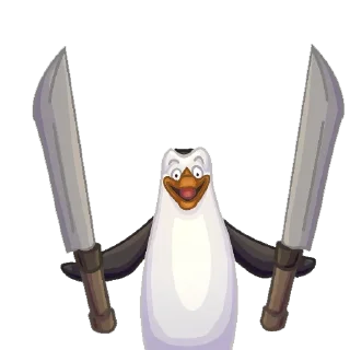 Стикер PenguinsFromMadagascar - 9