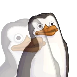 Стикер PenguinsFromMadagascar - 2