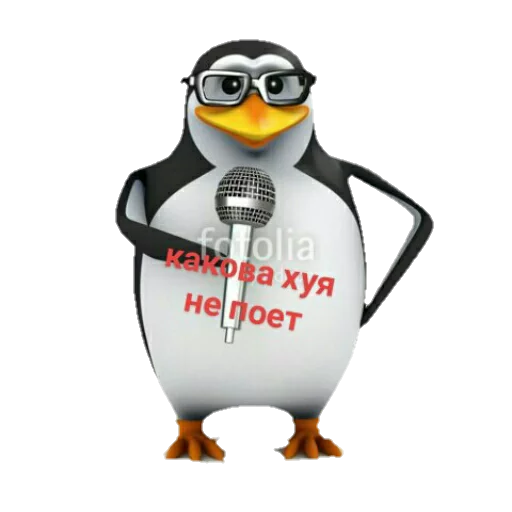 penguin cartoon beak