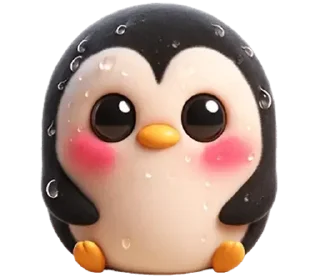 Стикер Penquin @SbornikStickers - 9
