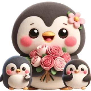 Стикер Penquin @SbornikStickers - 3