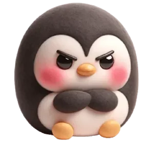 Стикер Penquin @SbornikStickers - 10