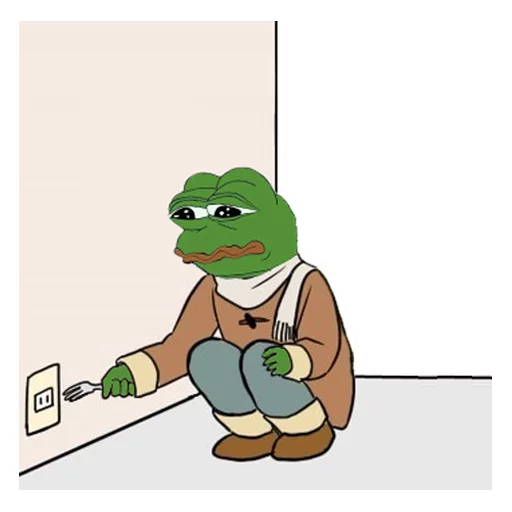 Sticker Pepe And Feels Guy - 11