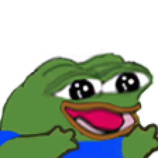 Sticker pepe и peepo  - для важных разговоров (почему рот в говне?) - 10