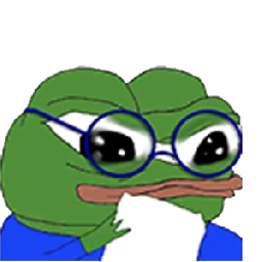 Sticker pepe и peepo  - для важных разговоров (почему рот в говне?) - 4