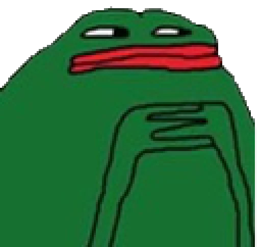 Sticker pepe и peepo  - для важных разговоров (почему рот в говне?) - 3