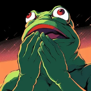 Sticker Pepeverse @cute_enot_art - 7