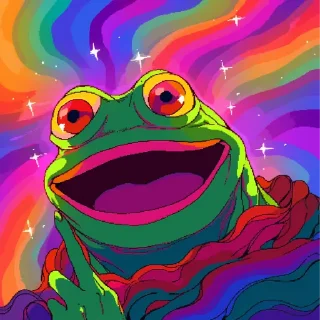 Sticker Pepeverse @cute_enot_art - 2