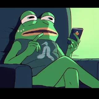 Sticker Pepeverse @cute_enot_art - 10