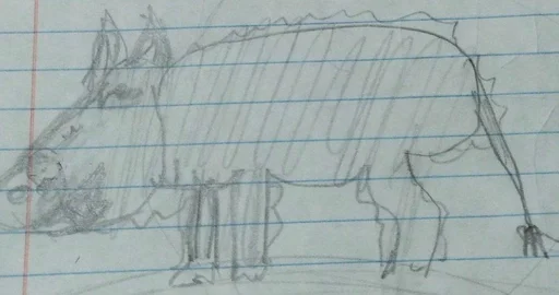 sketch drawing child art