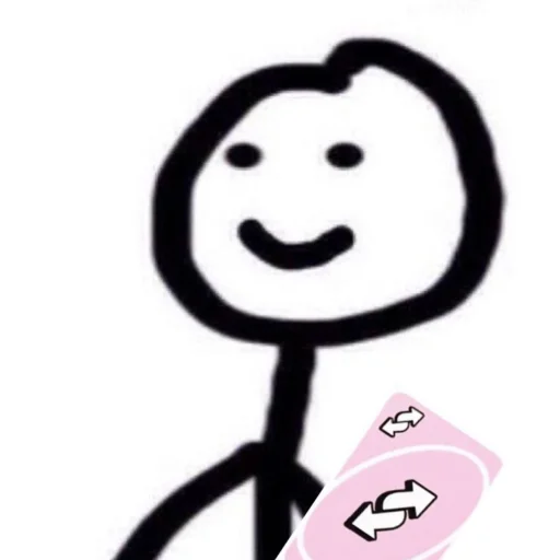 Sticker Peregovorystikman - 1