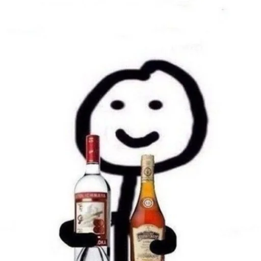 Sticker Peregovorystikman - 1