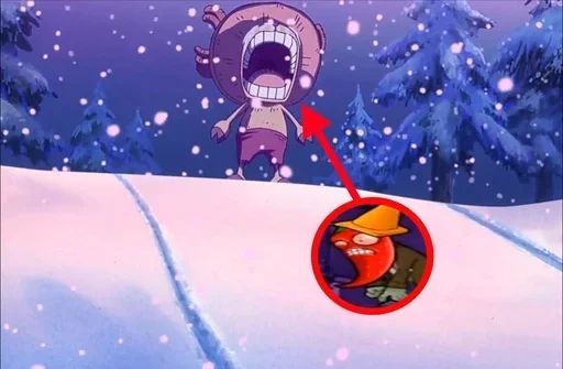 snow animation winter