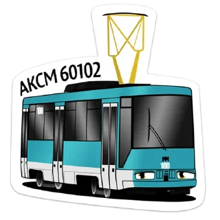 Стикер Пермский транспорт - 7