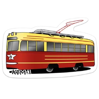 Стикер Пермский транспорт - 4