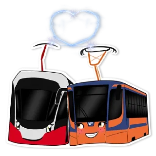 Стикер Пермский транспорт - 6