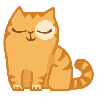 Sticker Персик - 1