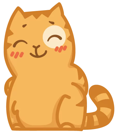 кошка клипарт мультфильм