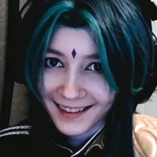 person human face lip