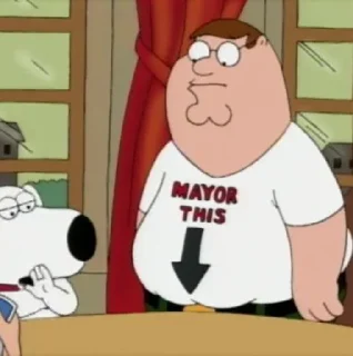 Стикер Peter Griffin aka Fat man pt.2 - 2