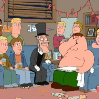 Стикер Peter Griffin aka Fat man pt.2 - 6