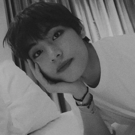 person human face black and white