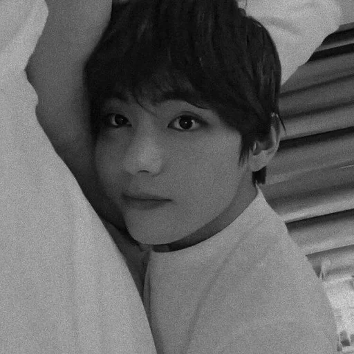 person black and white human face