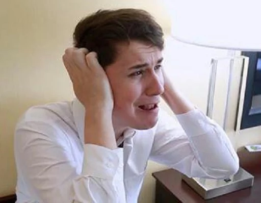 person indoor human face