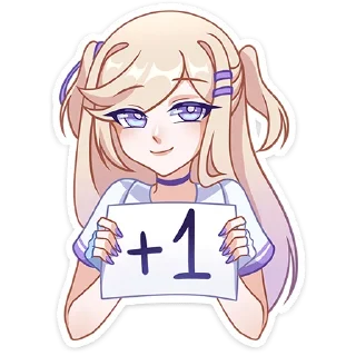 Стикер Филомена '@KatShiStickers' - 10