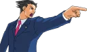Стикер Phoenix Wright - 1