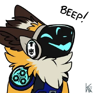 Sticker PhoxProtogen - 3