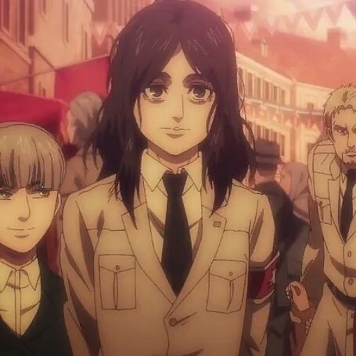 anime cartoon human face