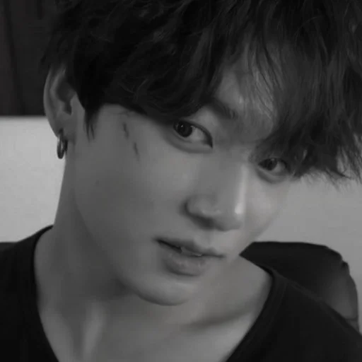 Человек человеческое лицо черно-белый