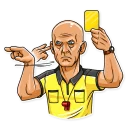 Стикер Pierluigi Collina - 10