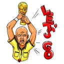 Стикер Pierluigi Collina - 9