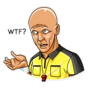 Стикер Pierluigi Collina - 1