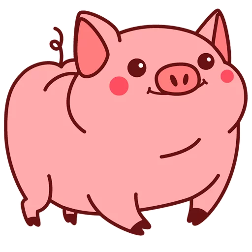 Свин Валера / Pig Valera (@Mari_Deinos) - мультфильм