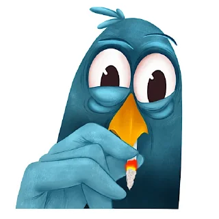 Стикер Pigeon soup - 6