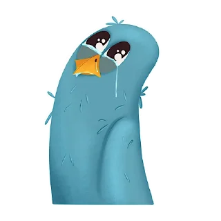 Стикер Pigeon soup - 7