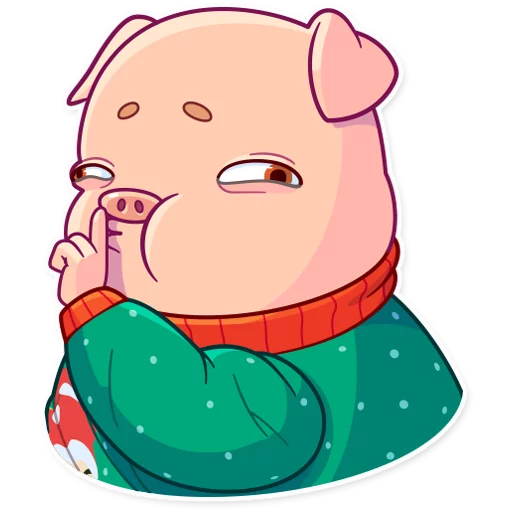 Sticker Piggy2019 - 1