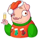 Sticker Mr. Piggy - 9