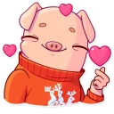 Sticker Mr. Piggy - 1