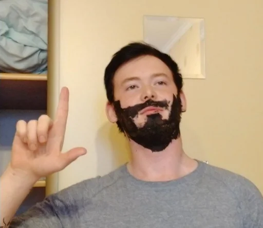 Человек комнатный стена