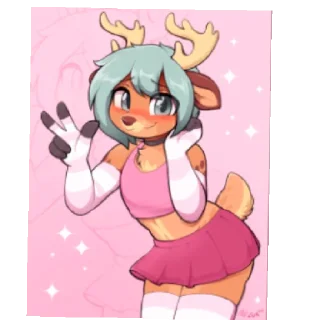 Sticker Пик-Пак фурь - 9