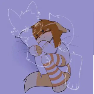 Sticker Пик-Пак фурь - 10