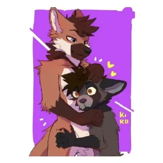 Sticker Пик-Пак фурь - 11