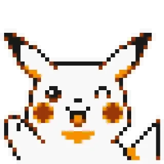 Sticker Pikachu sprites - 10