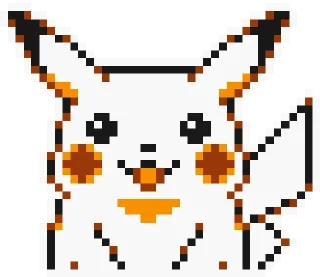 Sticker Pikachu sprites - 3