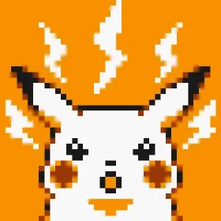 Sticker Pikachu sprites - 11