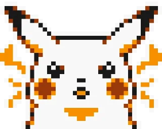 Sticker Pikachu sprites - 8